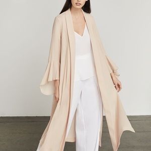 BCBGMAXAZARIA XS DINA Boho Robe Long Jacket Dress